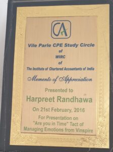 Training_Prsesentation To Chartered Accounts Study Group_2016